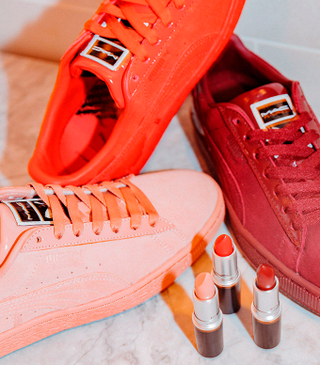 Illustration for article titled PUMA Lets You Match Your Lips to Your Sneakers Thanks To This Collaboration With MAC